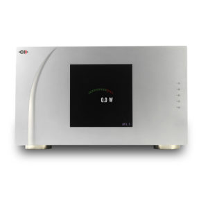 M1.1 Two-Channel Reference Power Amplifier - Power screen (front view)