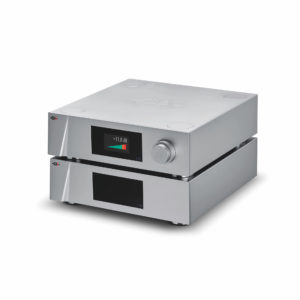 CH Precision L10 Preamplifer & Power Supply (Volume screen) 3_4 high angle