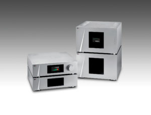 CH Precision M10 Power Amplifier & Power Supply with L10 Preamplifier & Power Supply (Power & volume screens)